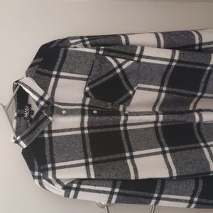 BOOHOO MAN PLAID SHIRT